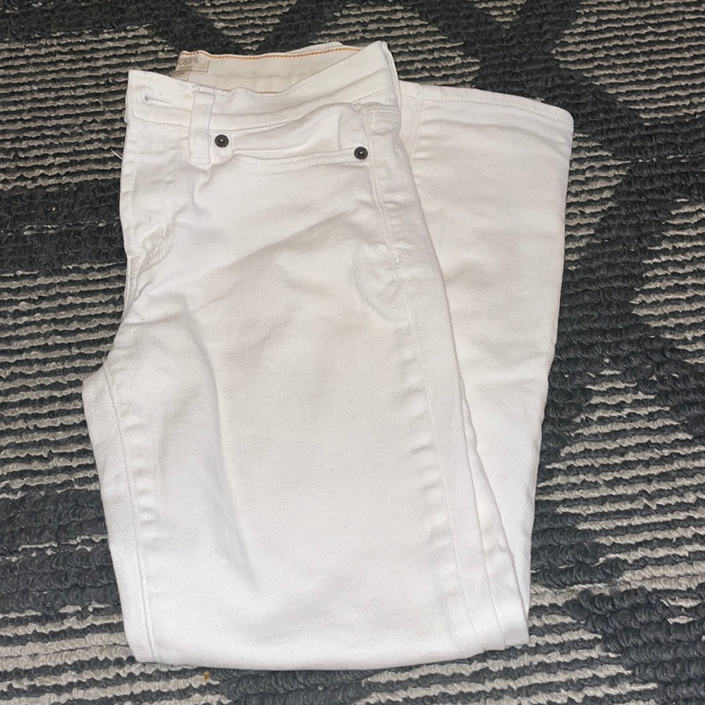 White J. Crew Jeans